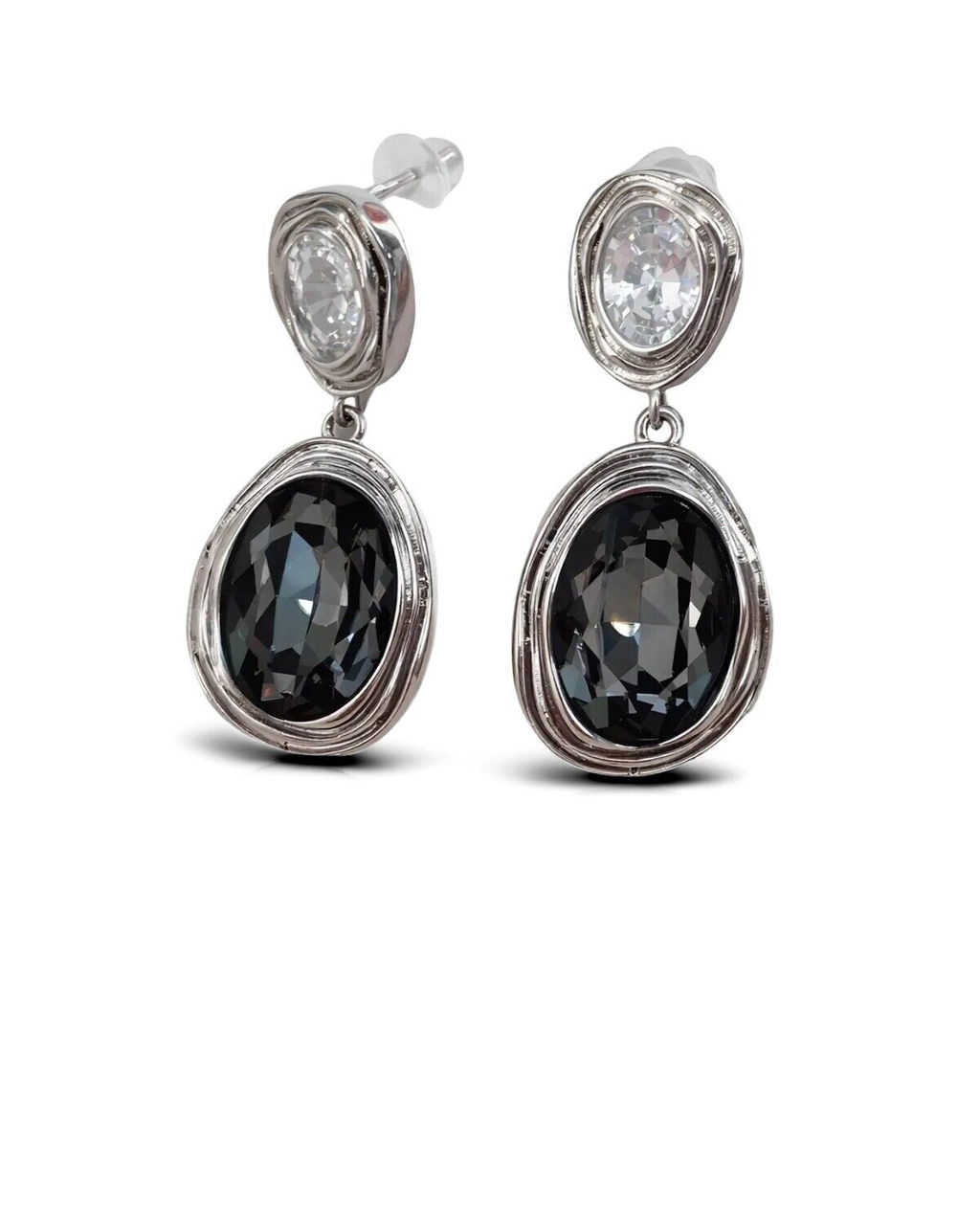 Серьги с кристаллами Swarovski