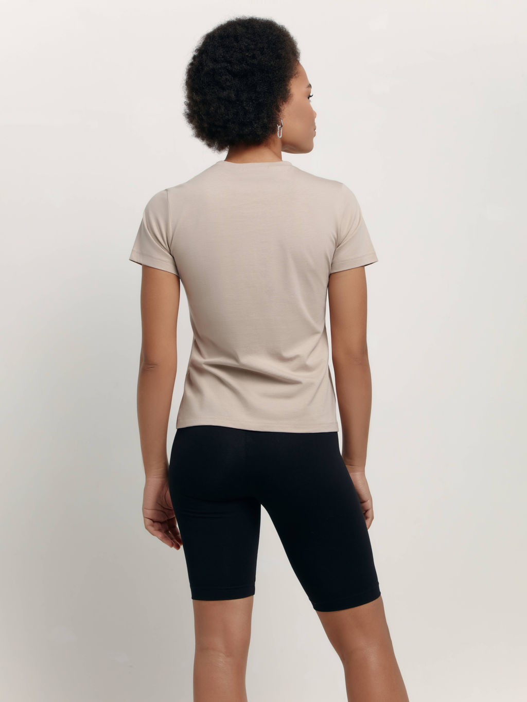 CONTE Велосипедки из хлопка с высокой посадкой LS 1729 black black