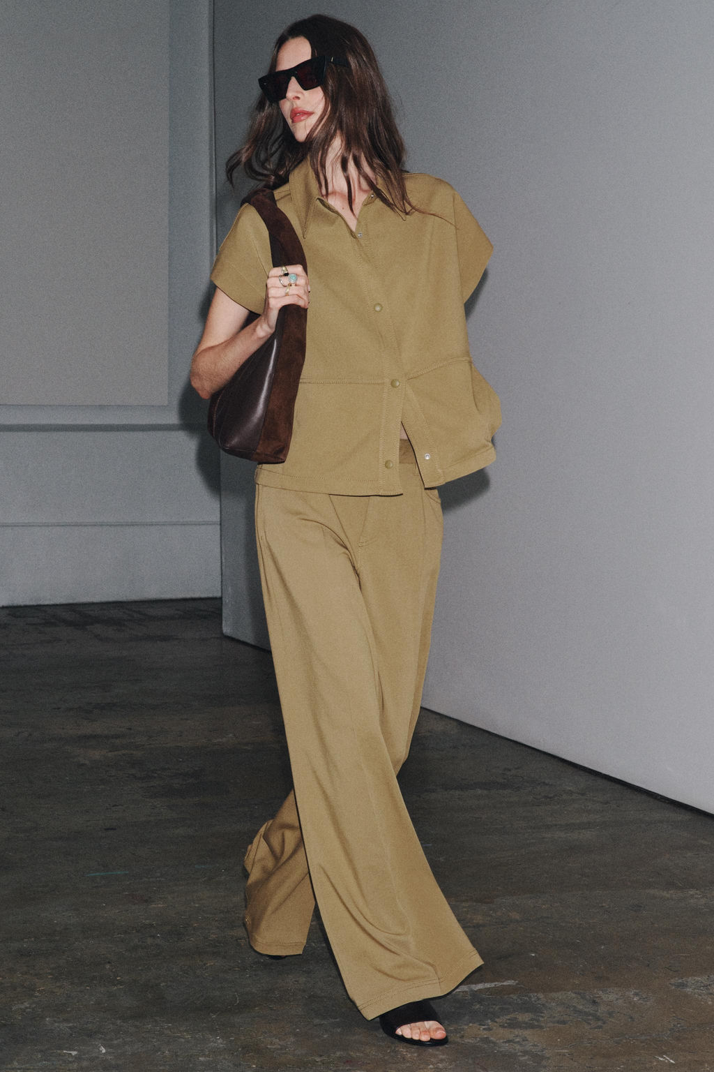 ZW COLLECTION VOLUME TROUSERS - Zara фото 6