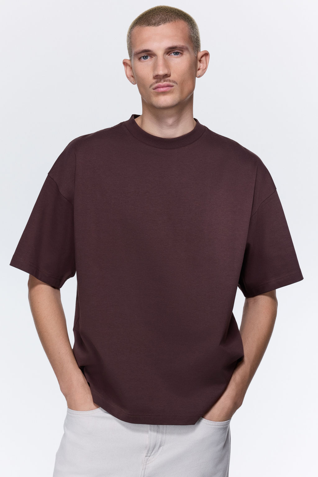Camiseta de algod?n Oversized Fit - H&m фото 9