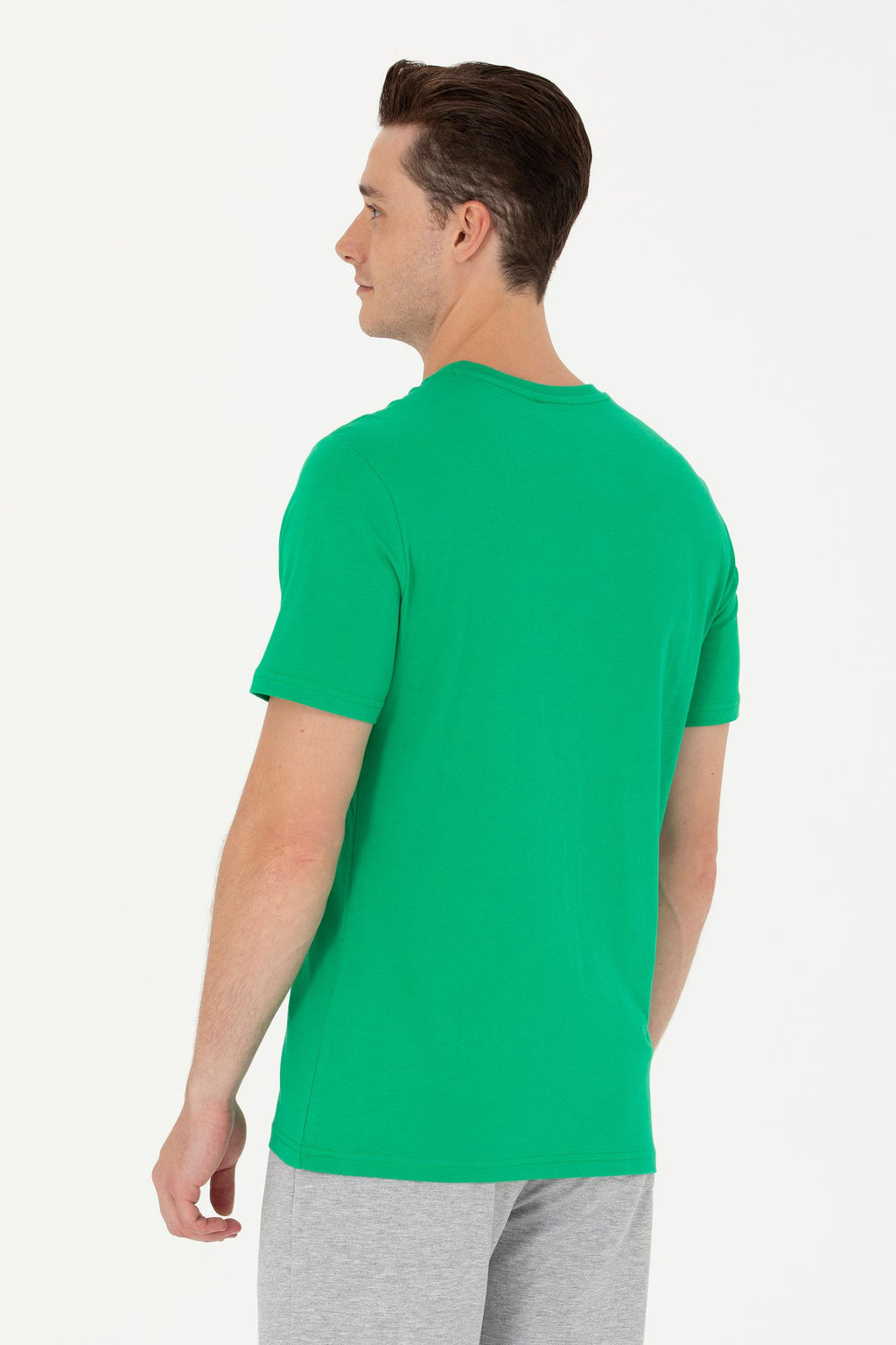 Мужская зеленая футболка Неожиданная скидка в корзине - U.s. polo assn фото 12