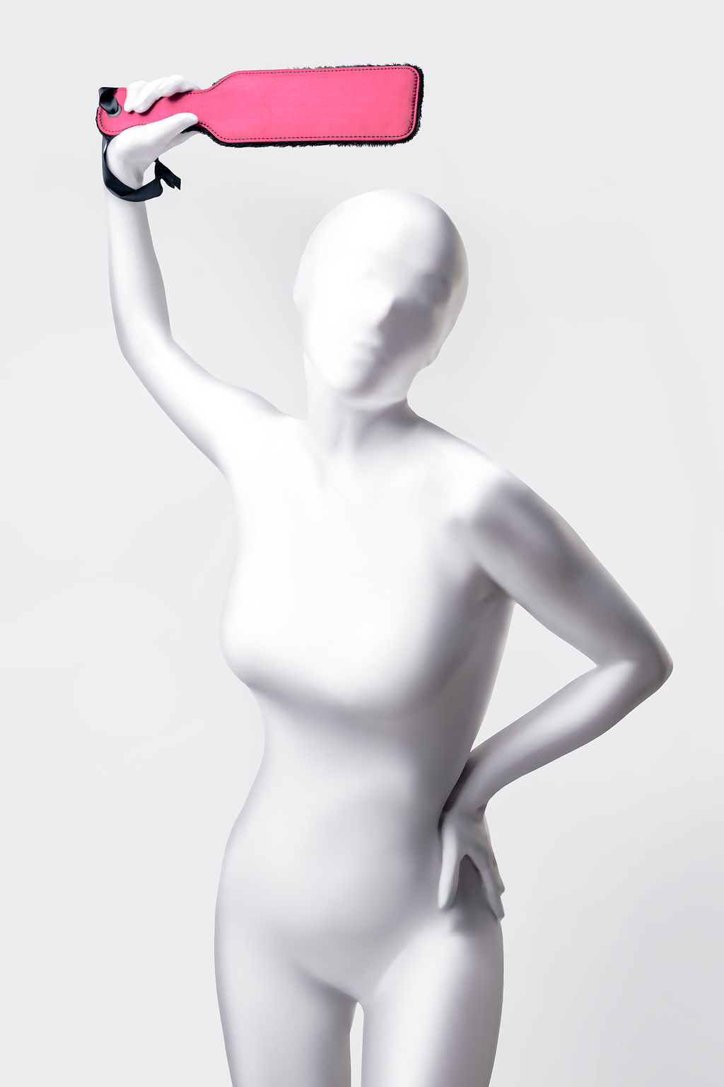 Шлепалка Anonymo #0009, полиэстер, красная, 37 см - Toyfa фото 3