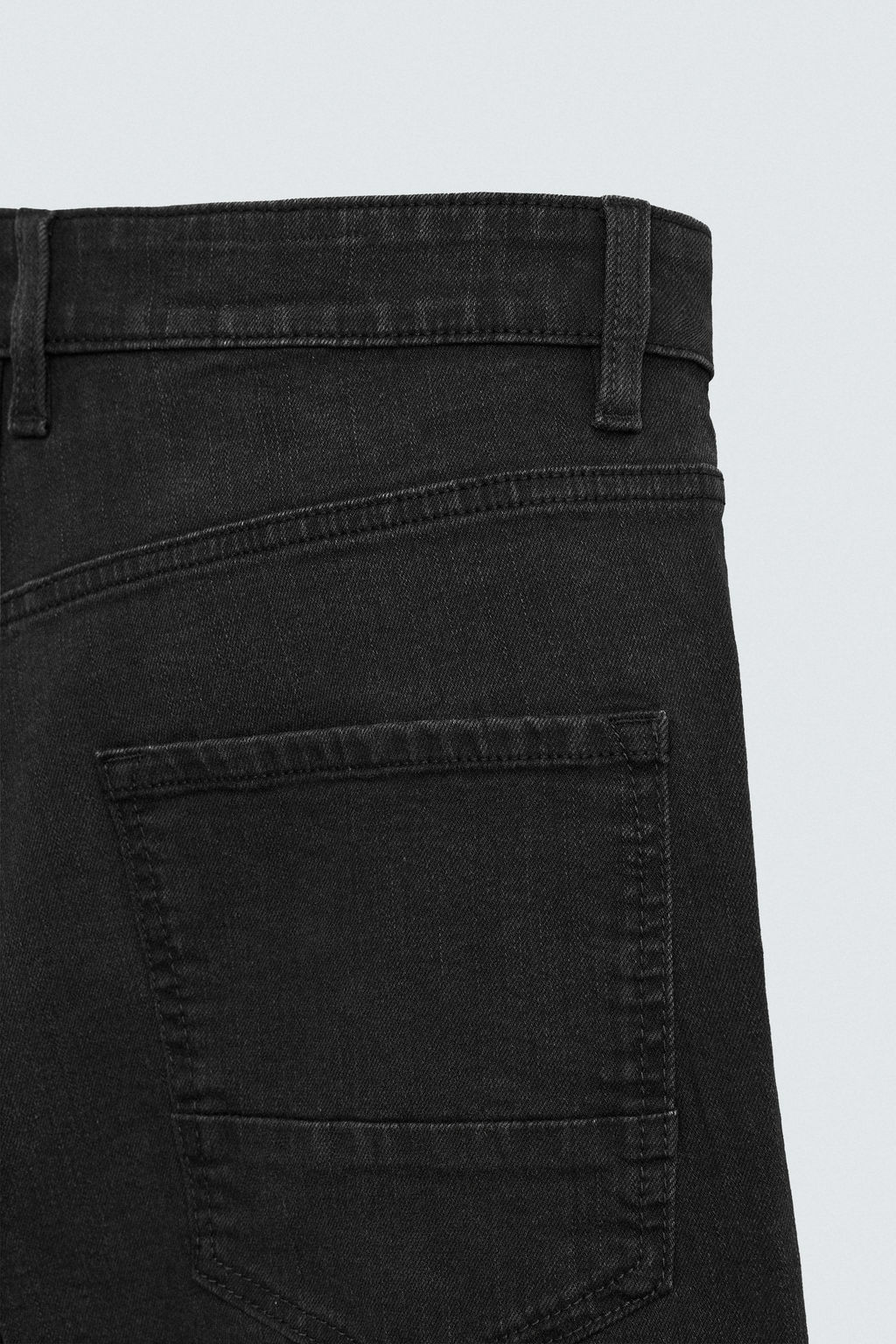 JEANS SKINNY FIT CROPPED / Negro - Zara фото 9
