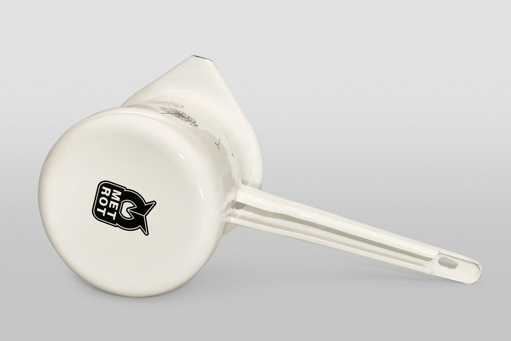 ТУРКА КЛАССИЧЕСКАЯ ЭМАЛИРОВАННАЯ ОДУВАНЧИК 0,4 Л - Metrot фото 3