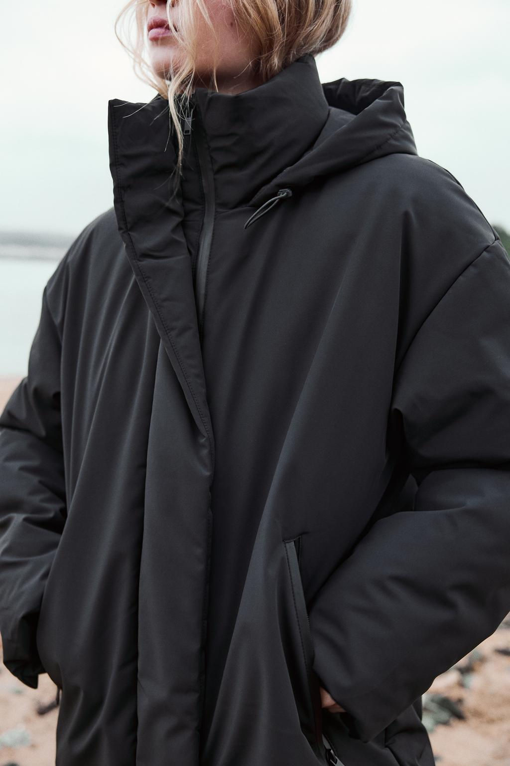 LONG WATER AND WIND PROTECTION ANORAK - Zara фото 4