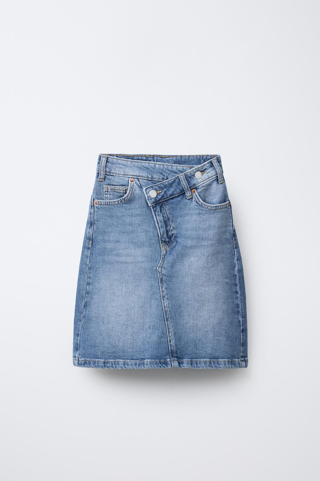 DENIM MIDI SKIRT - Zara фото 2