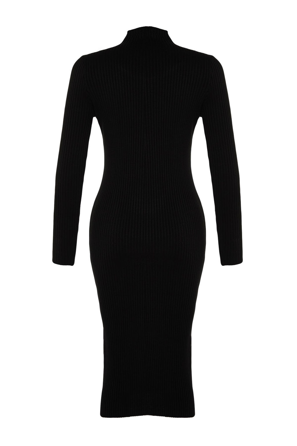 TRENDYOLMILLA Murdum Midi Triko Cut Out/Pencere Detayl? Elbise TWOAW24EL00028  фото 8