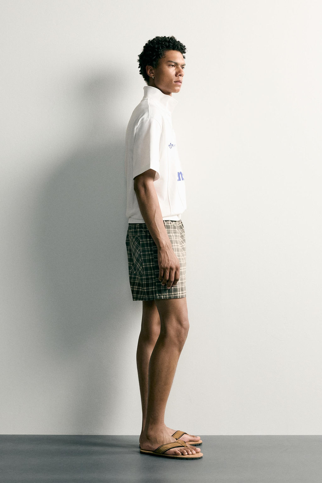POLO RELAXED FIT F?TBOL RETRO / Blanco roto - Zara фото 4