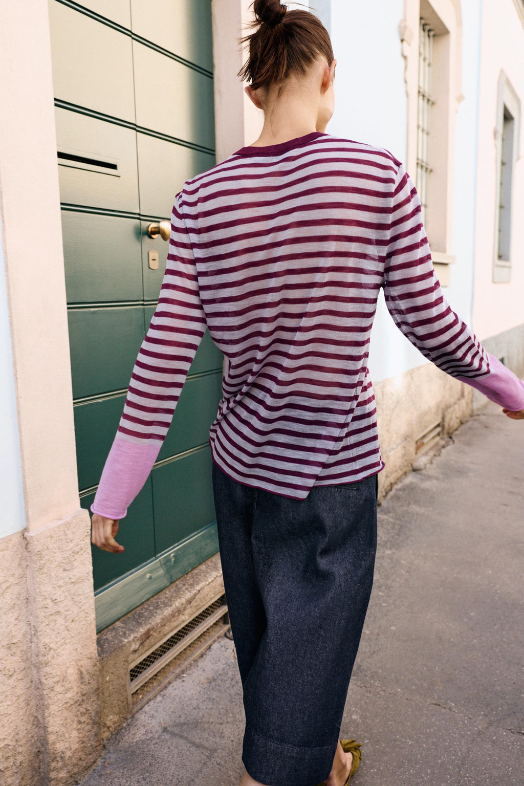 JERSEY PUNTO RAYAS / Burdeos - Zara фото 4