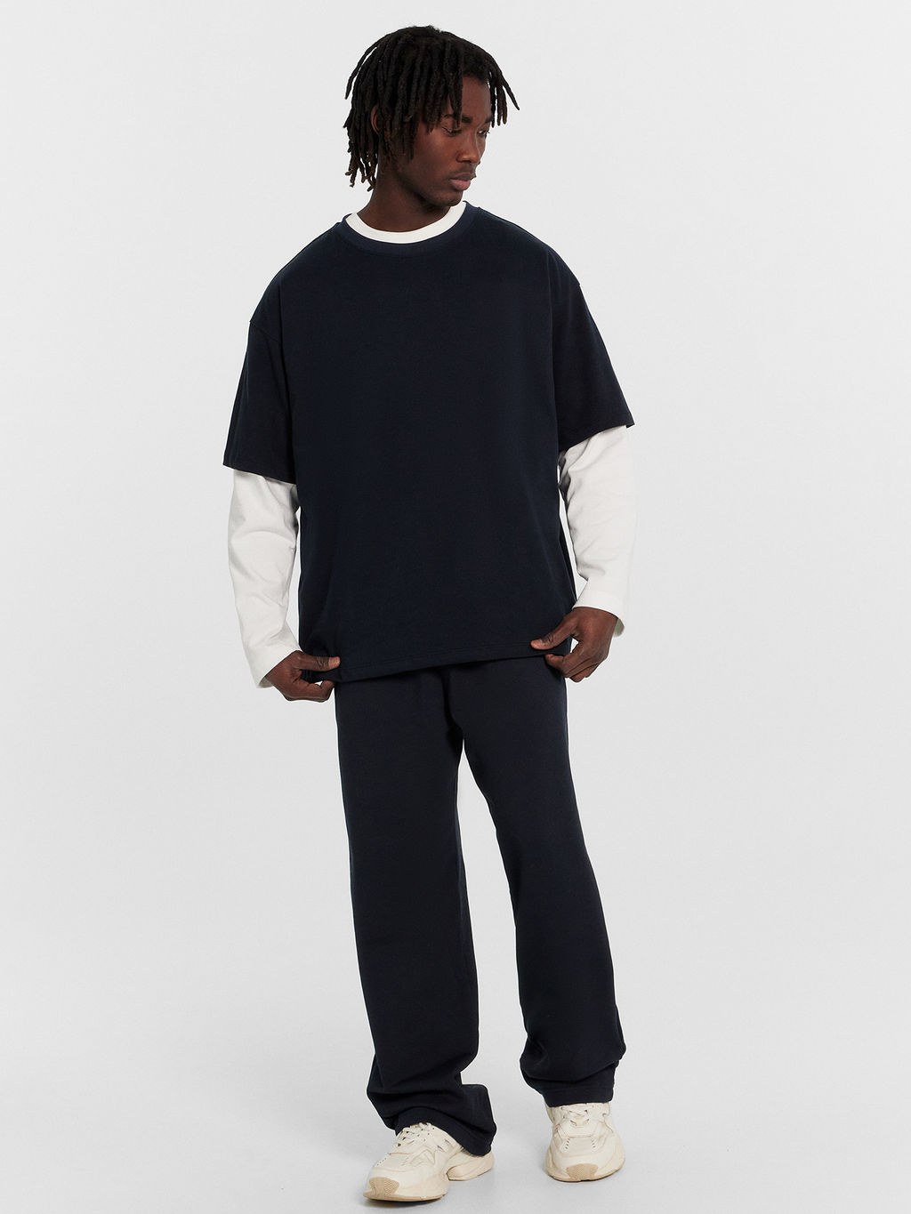 Брюки мужские Mark Formelle неви синий хлопок