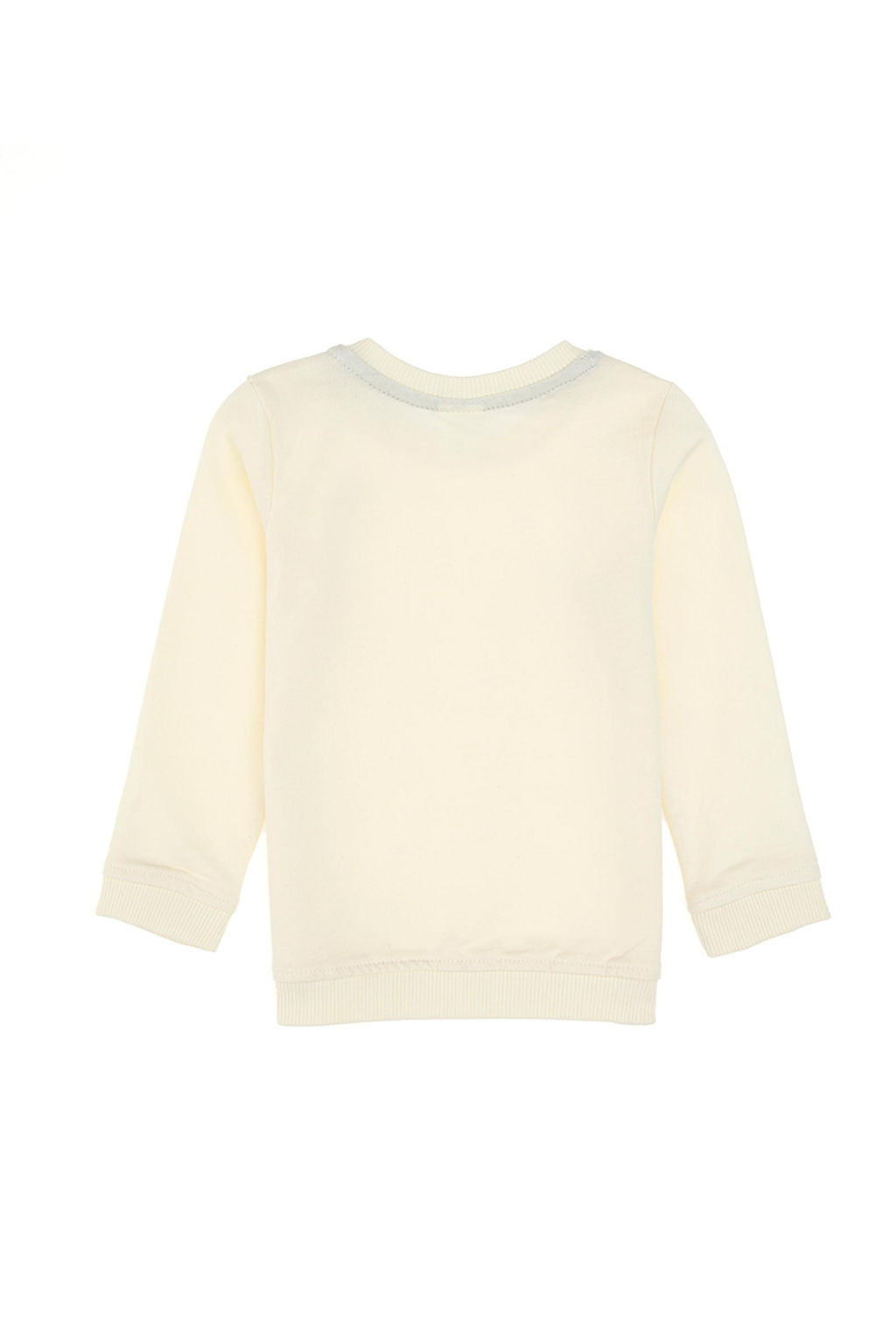 Erkek _ocuk Krem Polo Yaka Basic Sweatshirt - U.s. polo assn фото 3