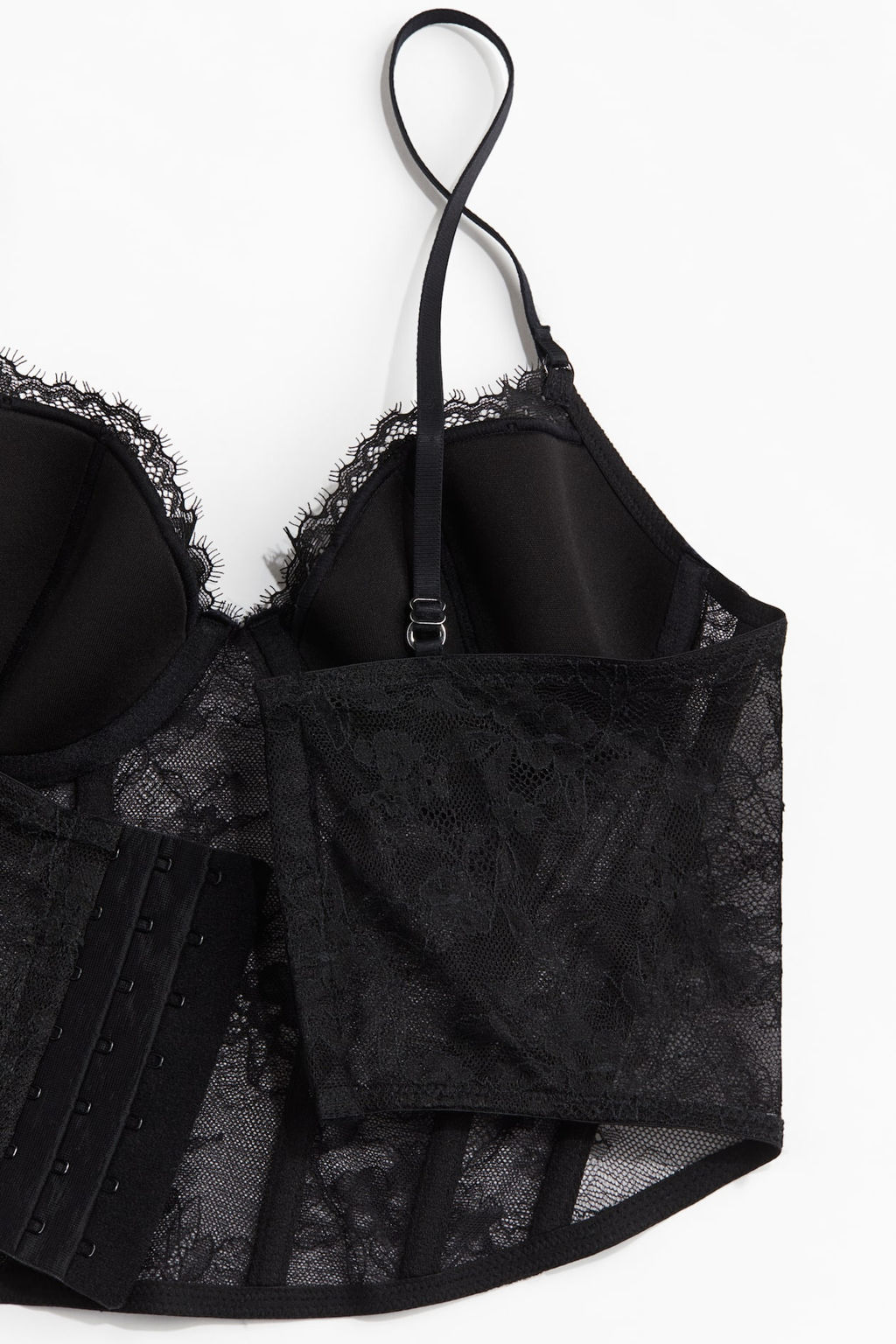 Bustier acolchado de encaje - H&m фото 6