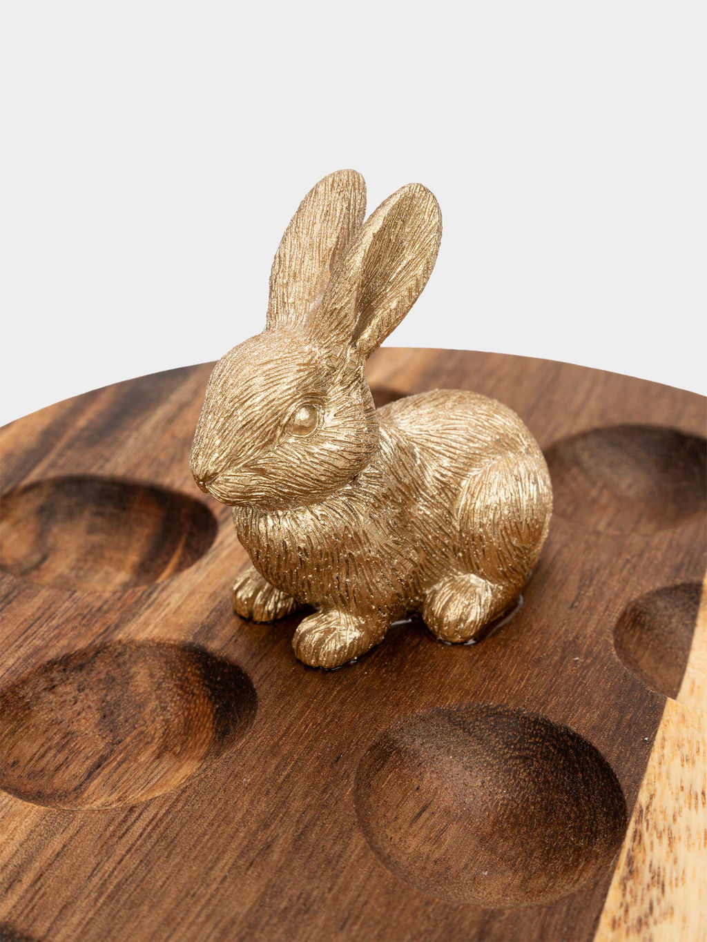 Блюдо пасхальное, 15х6 см, 6 отд, дерево/полирезин, Кролик, Easter - Anna lafarg фото 5