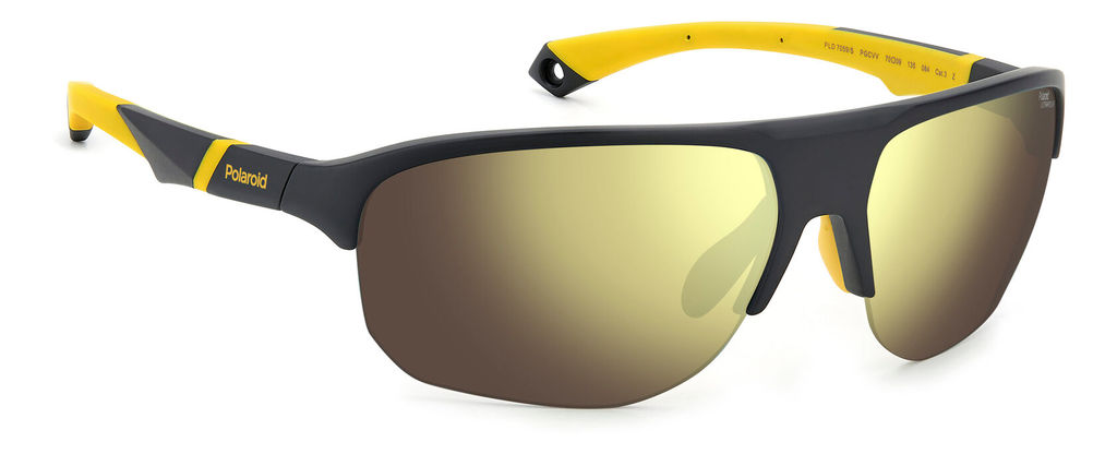 Солнцезащитные очки POLAROID PLD 7059/S Чёрный, мужские фото 3