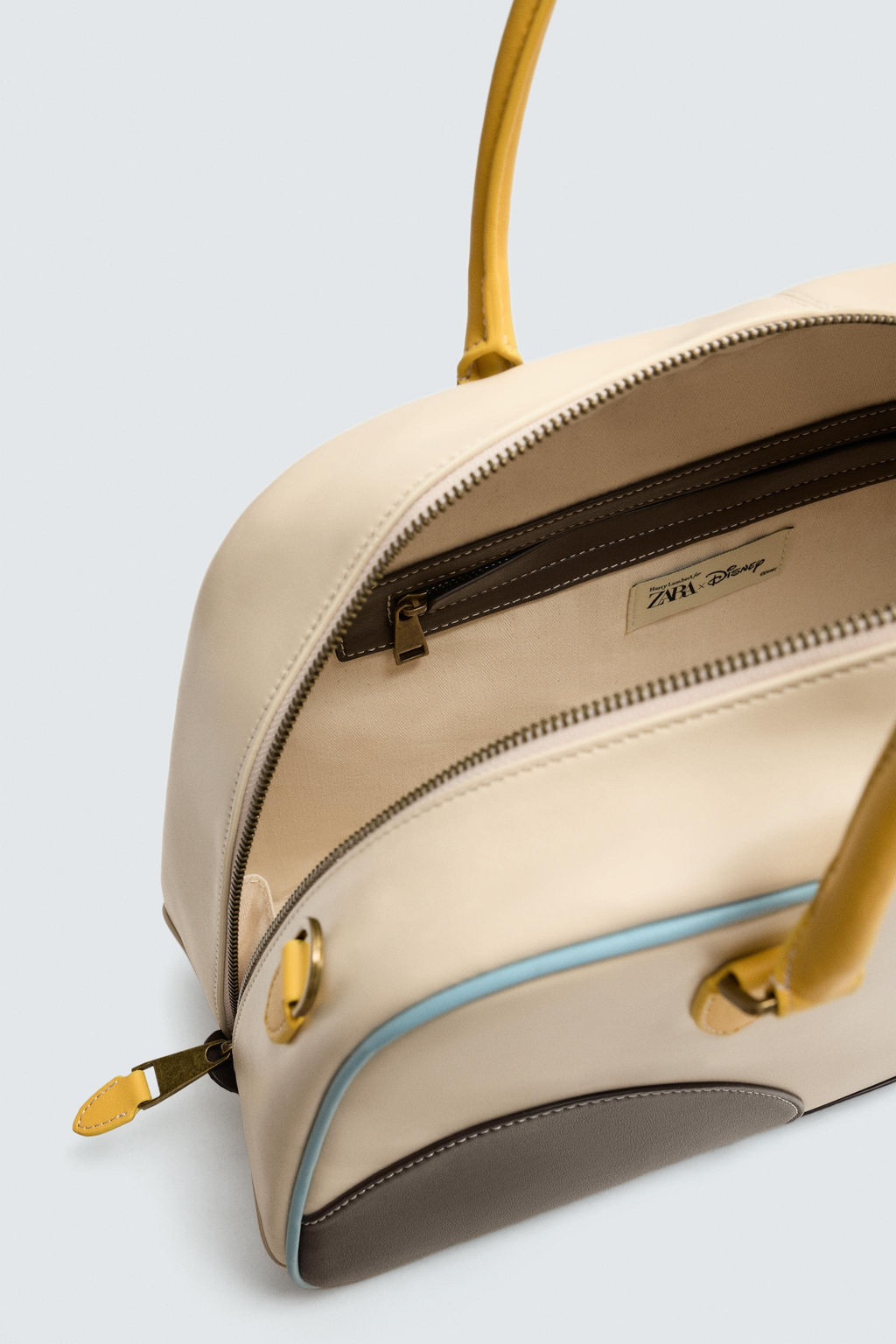 LEATHER CROSSBODY BAG HARRY LAMBERT FOR ZARA X DISNEY  фото 7