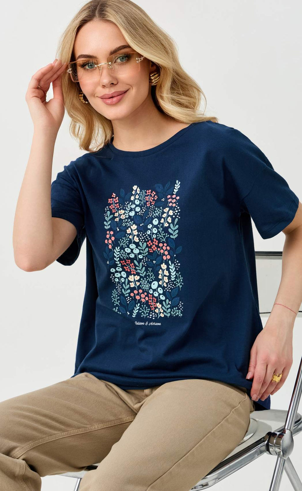 Футболка P612-06-908 d.blue - Primm фото 9