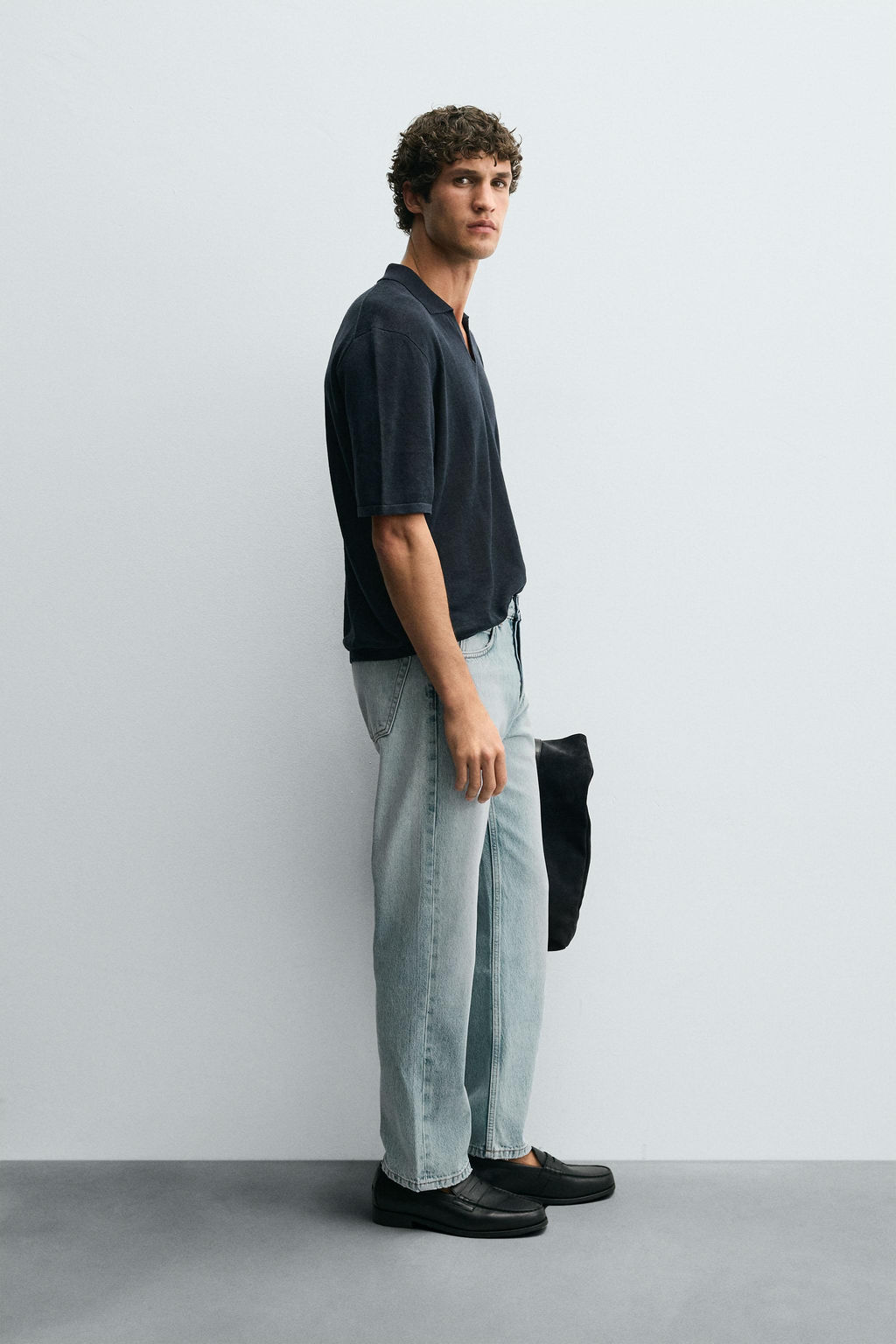 REGULAR STRAIGHT-LEG JEANS - Zara фото 19