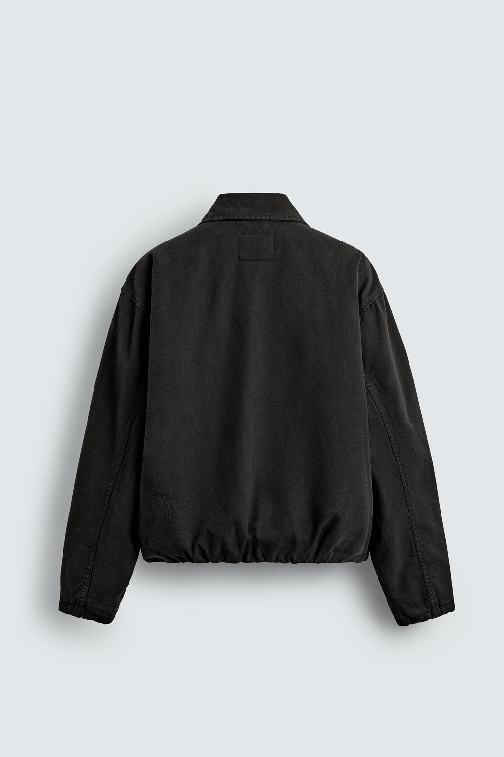 CROPPED FIT JACKET WITH METAL TOGGLES - Zara фото 8