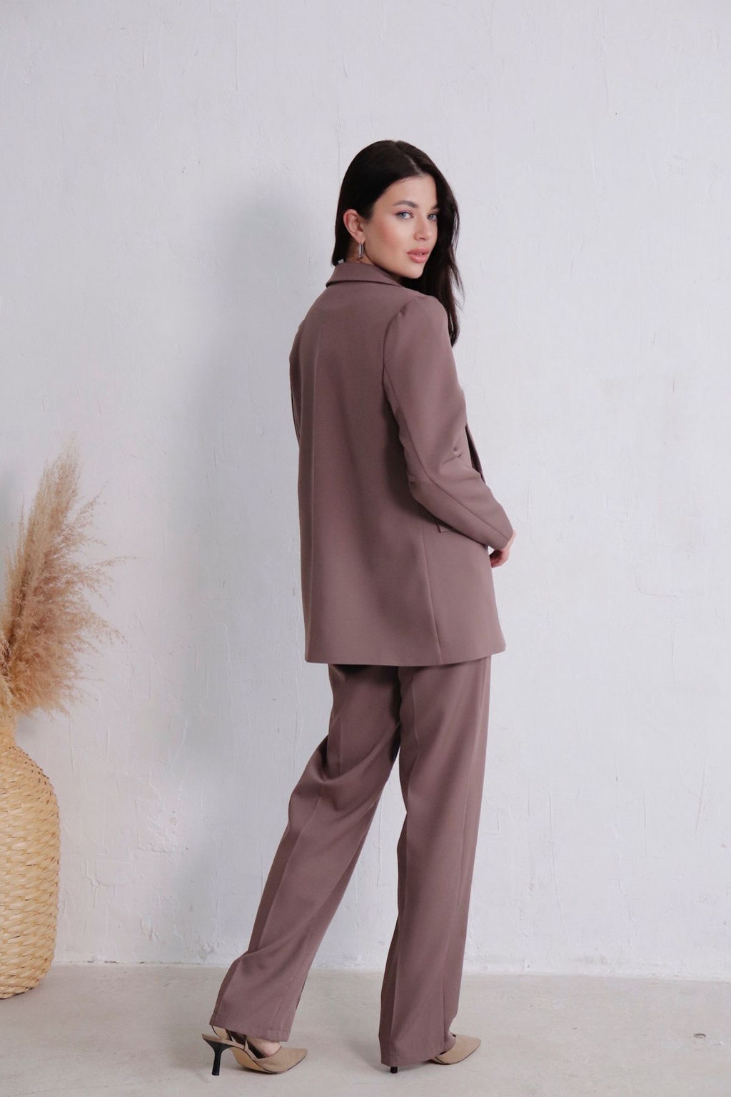 11872 Костюм брючный в цвете какао - Martichelli фото 2
