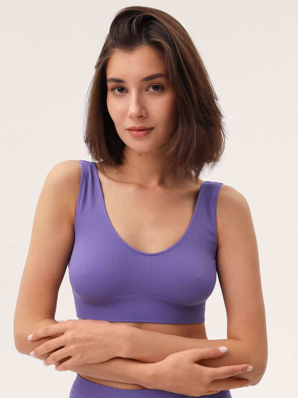 MY Топ женский BR639 TOP BRALETTE RIB  фото 13