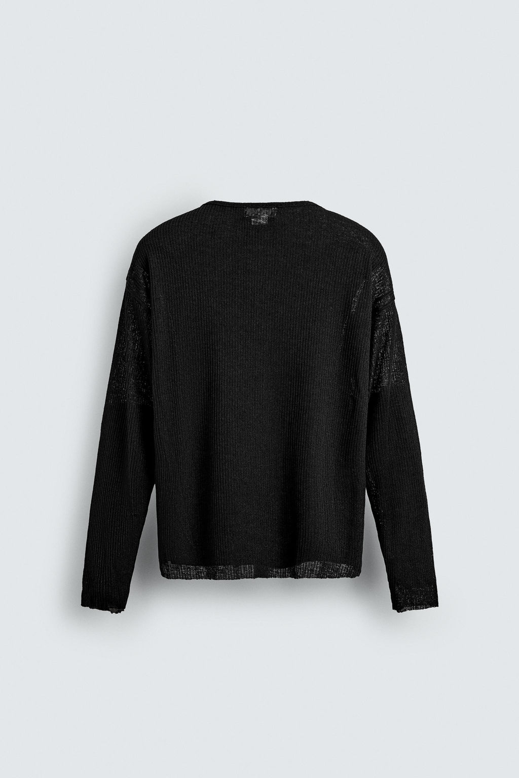 BUTTON-NECK KNIT TOP - Zara фото 8