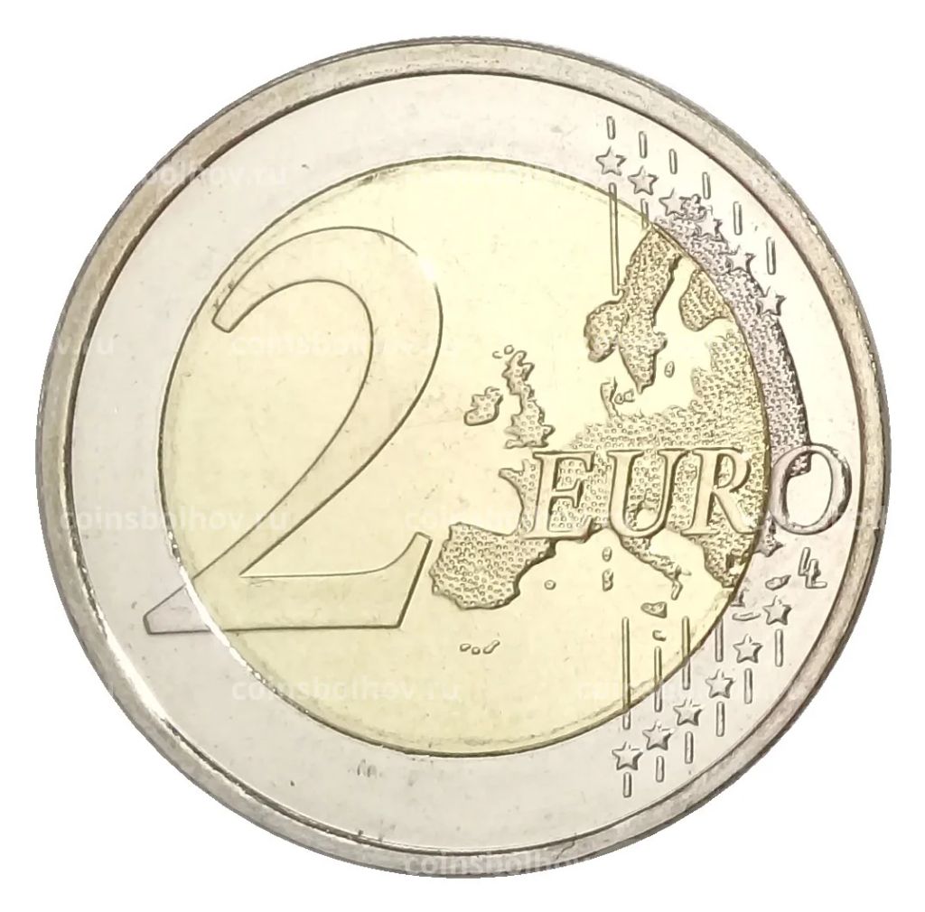 Монета 2 евро 2013 года Финляндия 125 лет со дня рождения Франса Эмиля Силланпяя