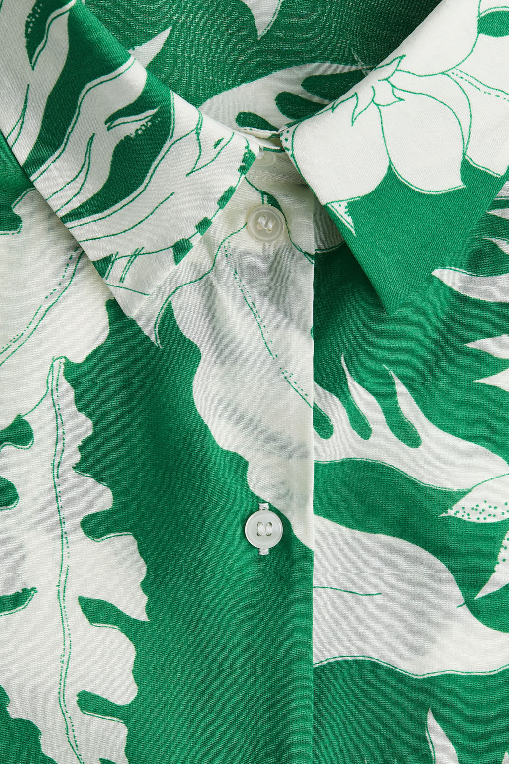 Camisa oversize estampada - H&m фото 4