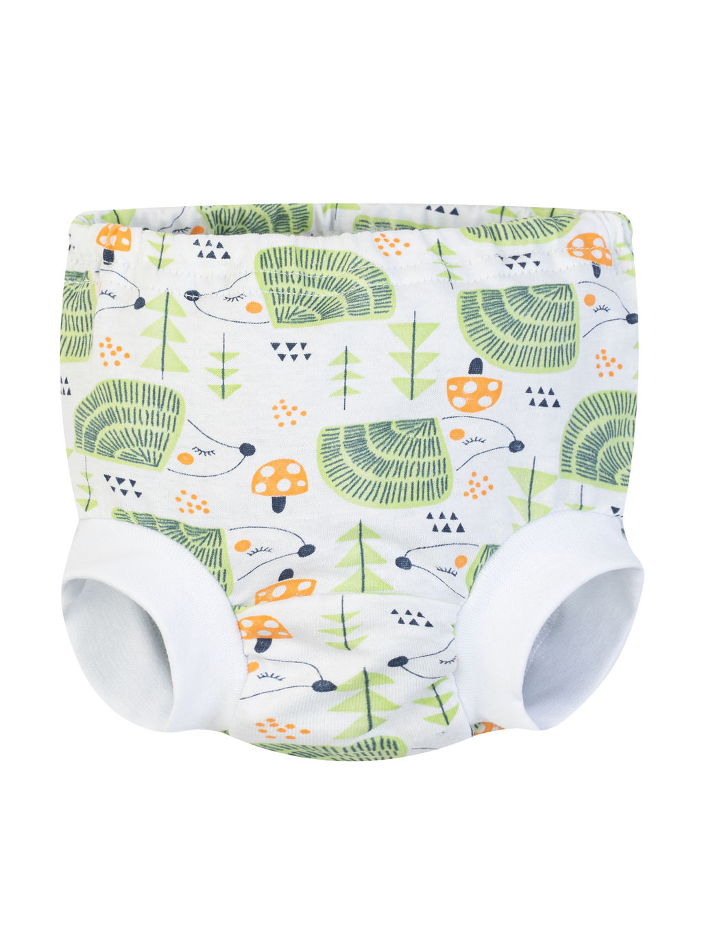 Трусы детские салатовые ежики