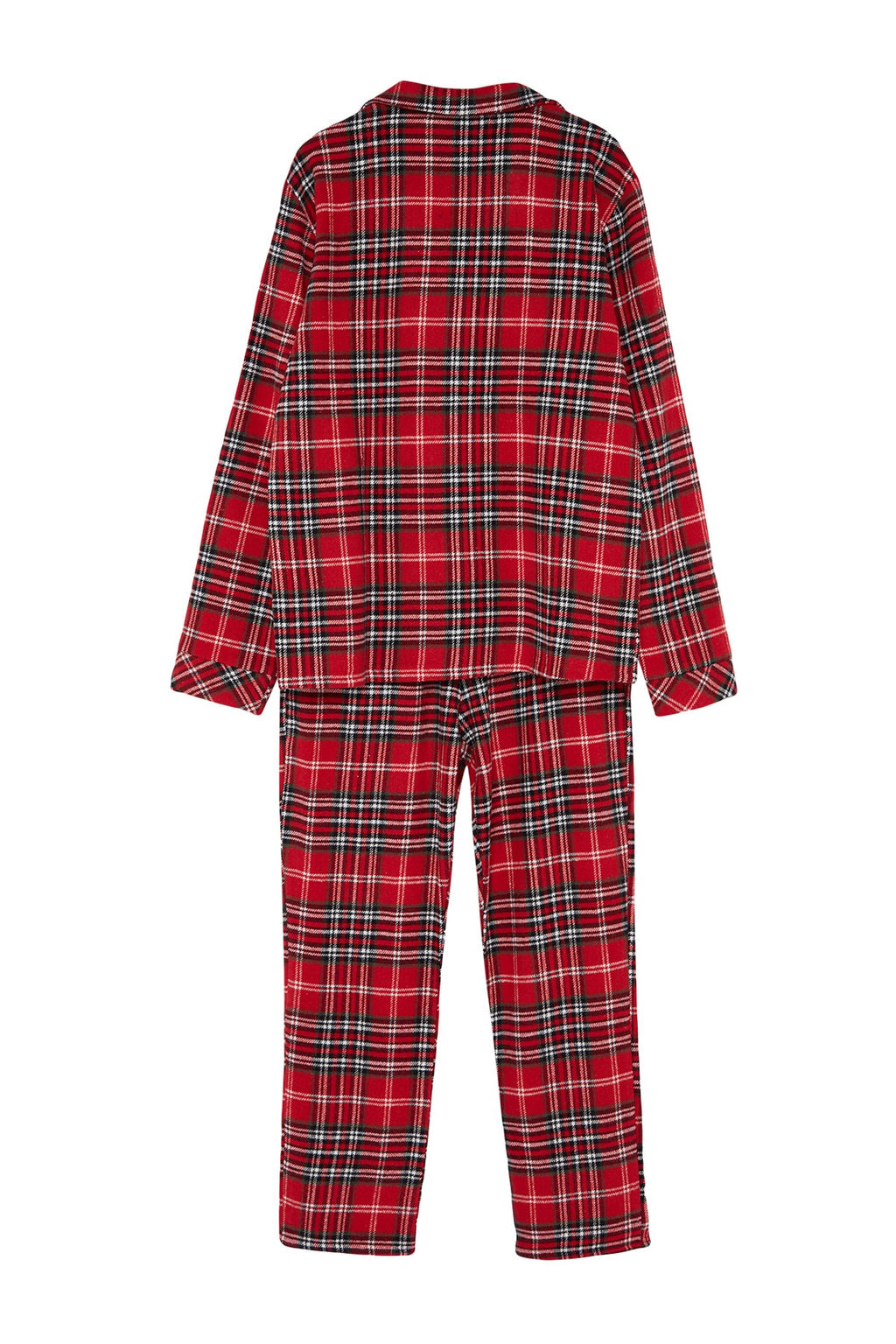 TRENDYOL MAN K?rm?z? Regular Fit Ekose Dokuma Pijama Tak?m? TMNAW24PT00019 - Trendyolmilla фото 8