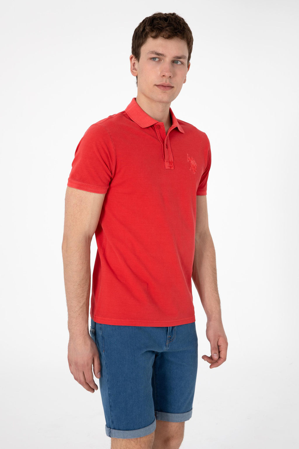 Erkek K_rm_z_ Basic Ti__rt Sepette S_rpriz _ndirim - U.s. polo assn фото 3