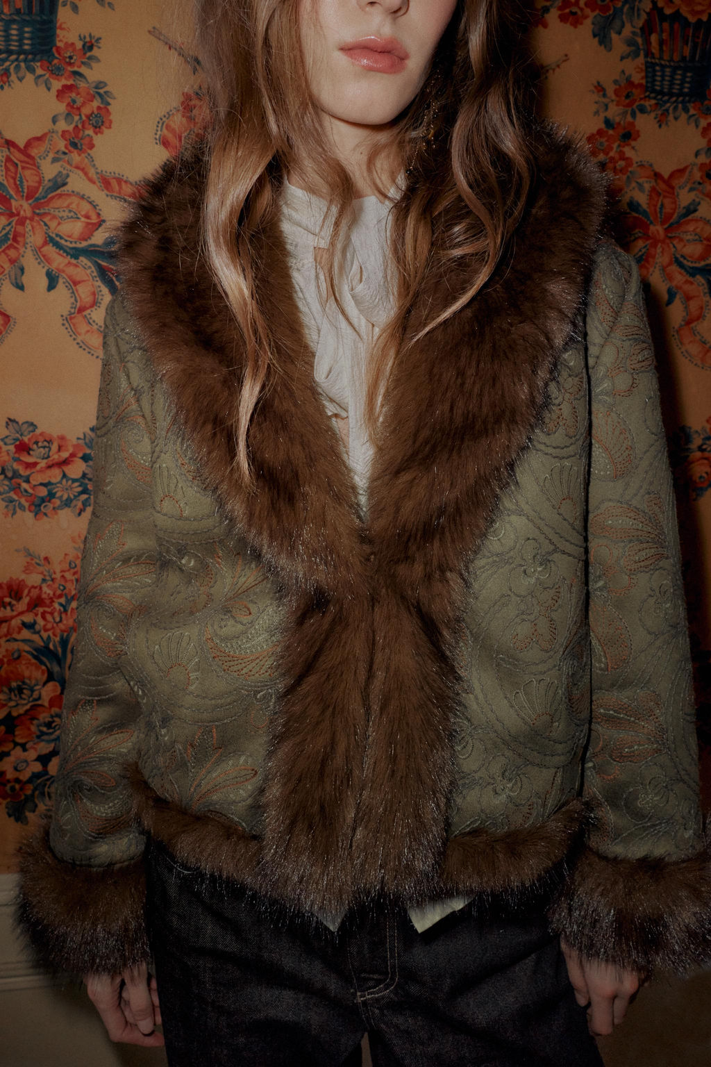 EMBROIDERED DOUBLE-FACED JACKET - Zara фото 4