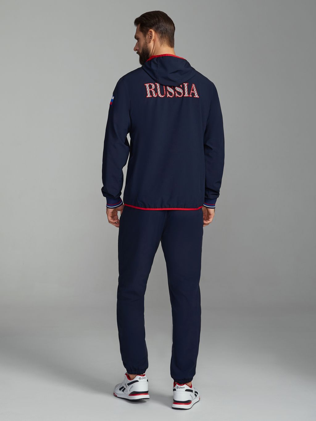 Спортивный костюм мужской RUSSIA 15M-RR-1375 RED-N-ROCKS