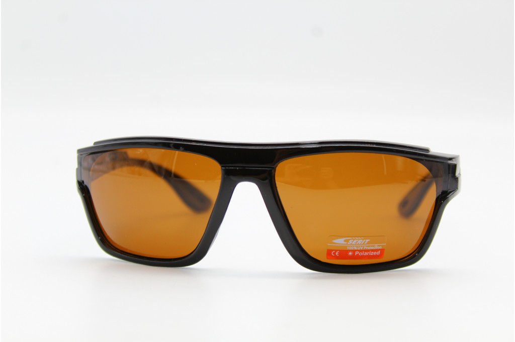 Солнцезащитные очки Serit Polarized 325 C2 КОРИЧНЕВЫЕ