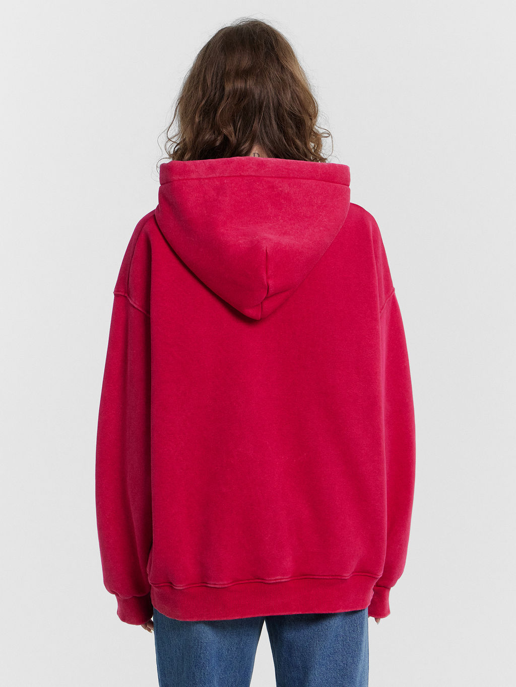 Худи женское светло-голубое