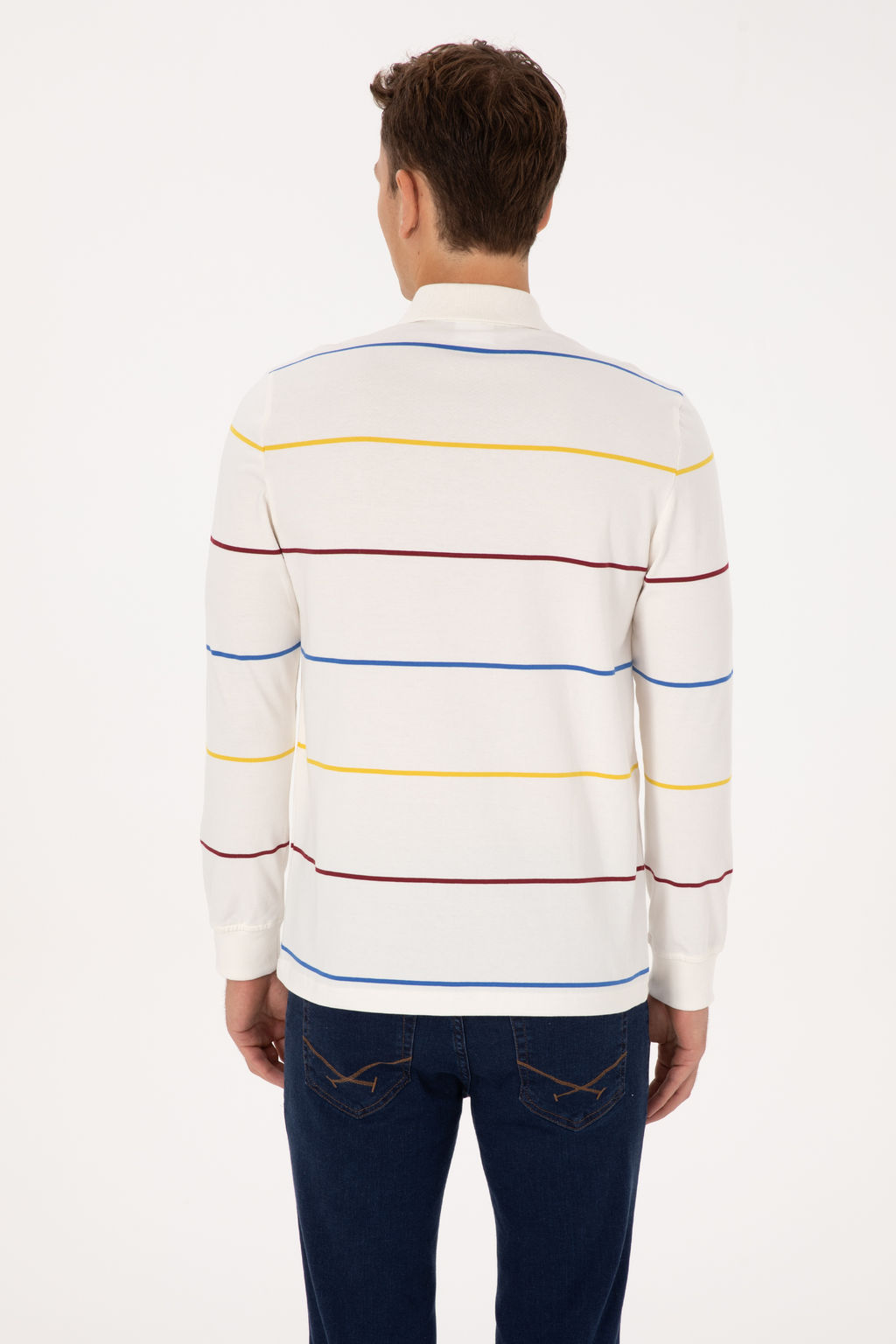 Erkek Krem Sweatshirt - U.s. polo assn фото 12