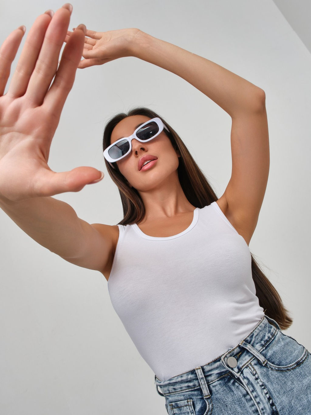 Майка топ Вискоза 95%, лайкра 5% - Ивассорти фото 78