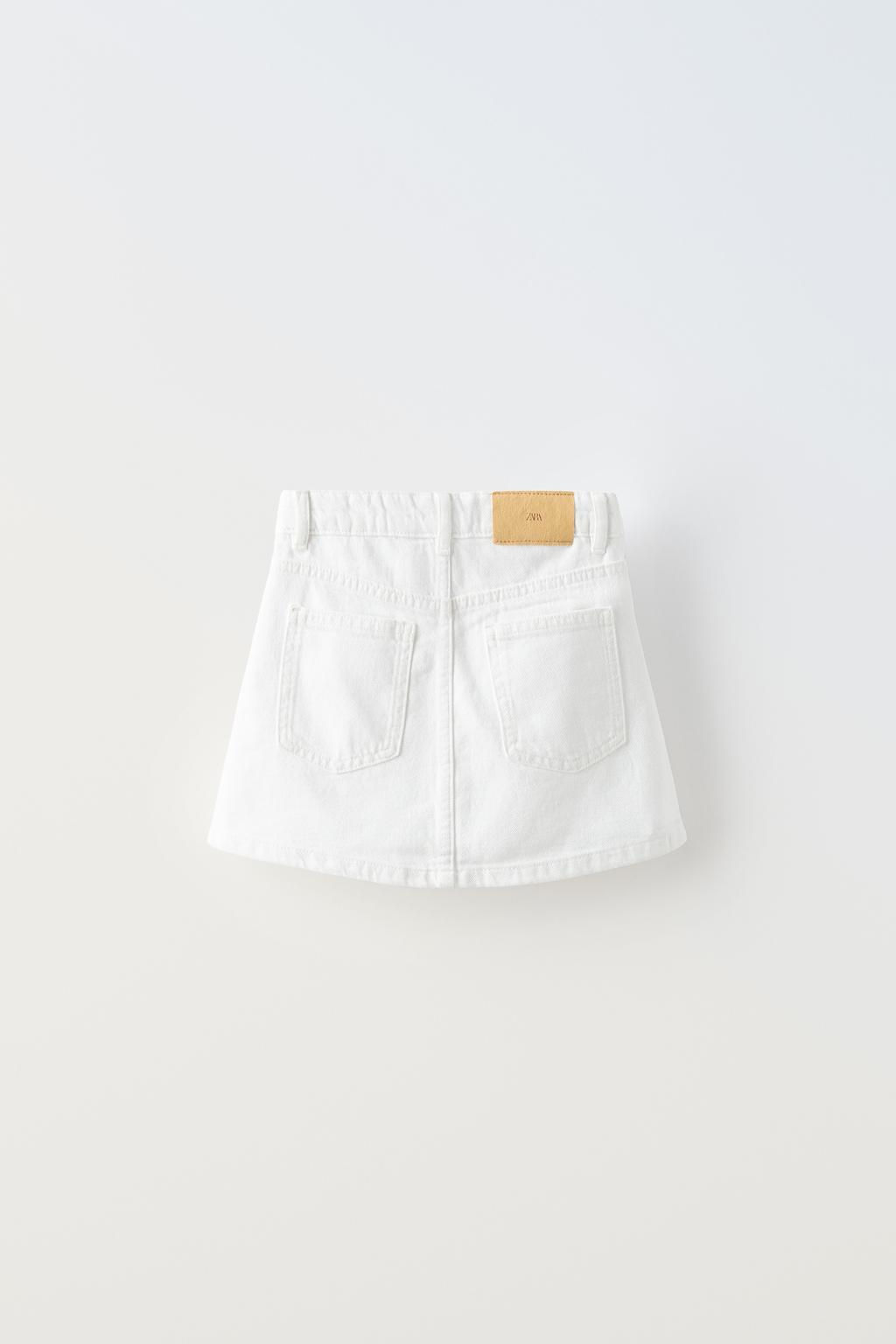 DENIM MINI SKIRT - Zara фото 5