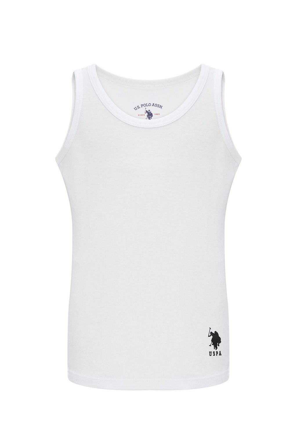 Белый верх нижнего белья для мальчика Неожиданная скидка в корзине - U.s. polo assn фото 2