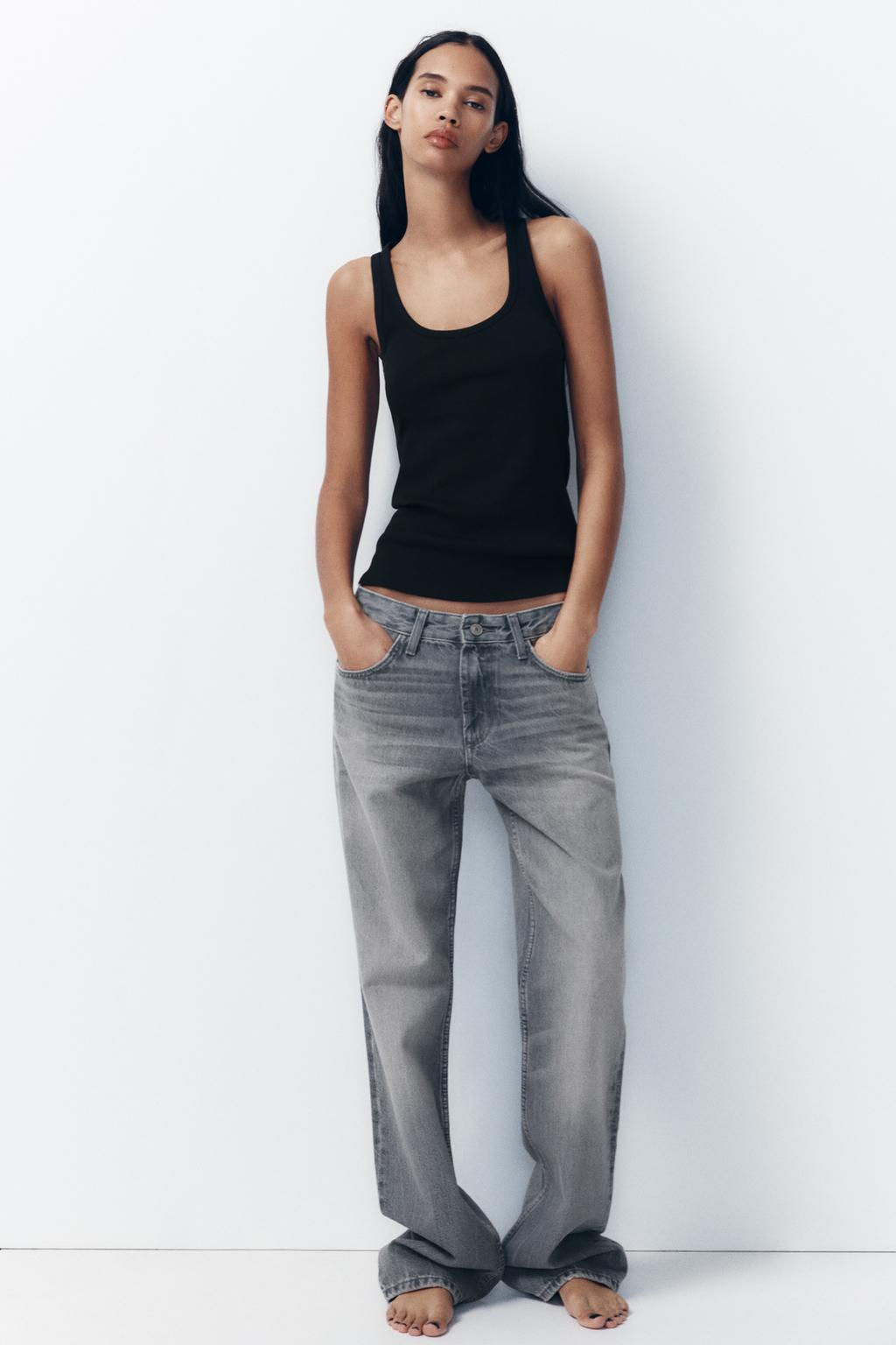 TRF WIDE-LEG MID-RISE FULL LENGTH JEANS