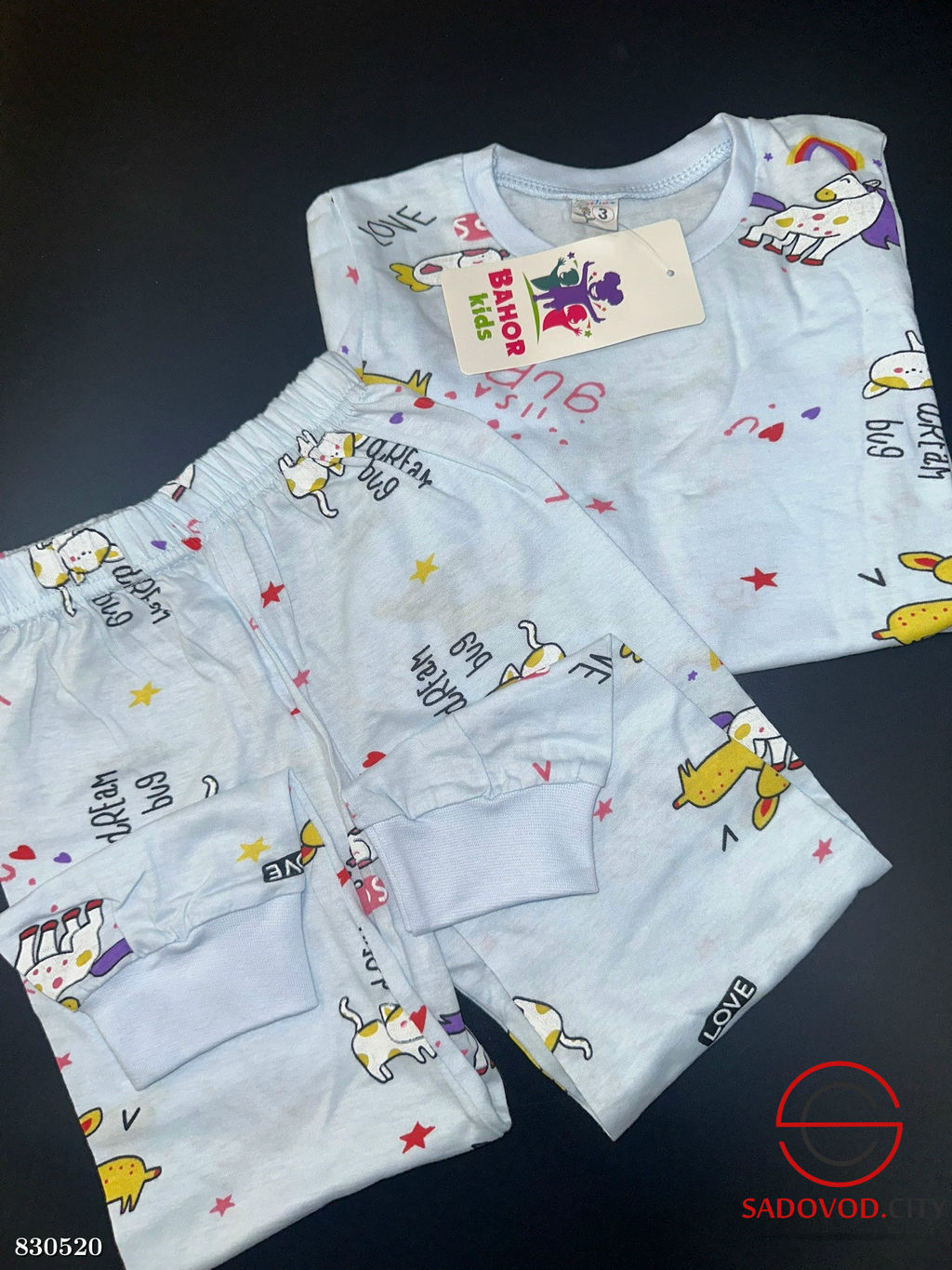 Пижама детская с рисунком