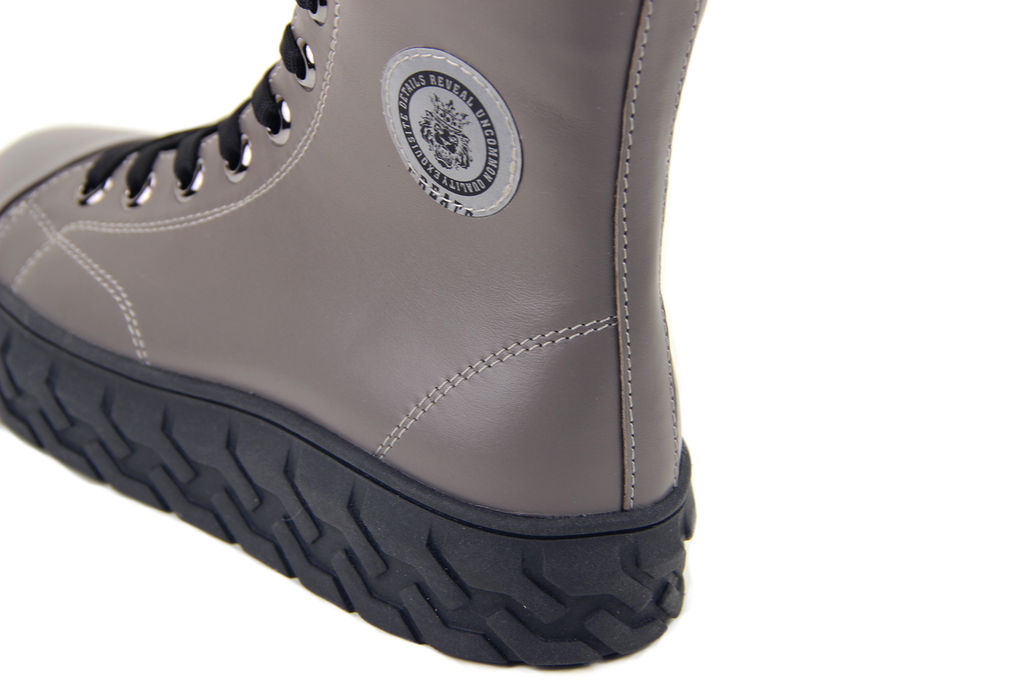 Ботинки 215.icebergbl.Серый игуана/Байка