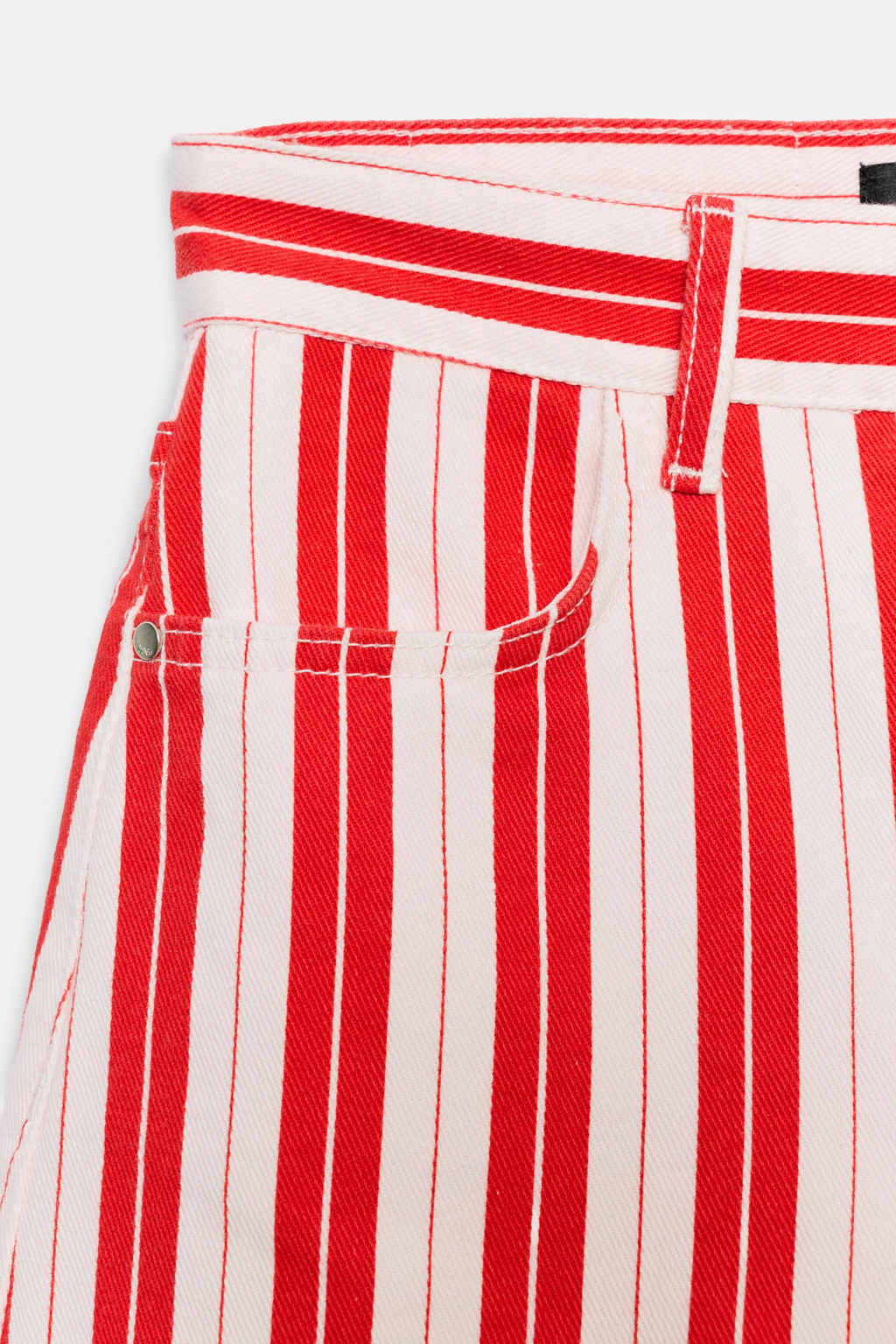 SHORTS MOM FIT RAYAS / Raya Roja - Zara фото 8