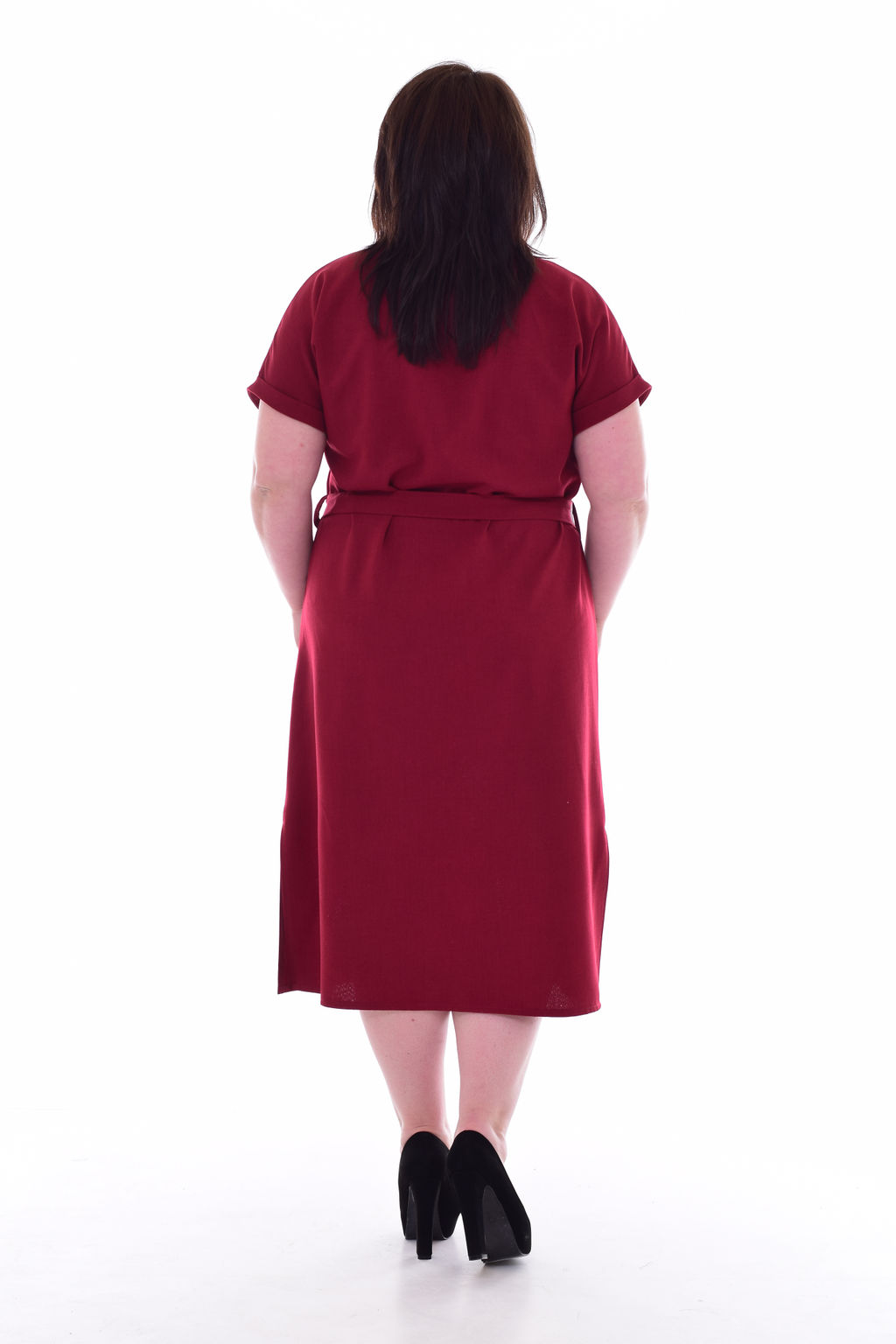 *Платье женское Ф-1-56б (бордо)