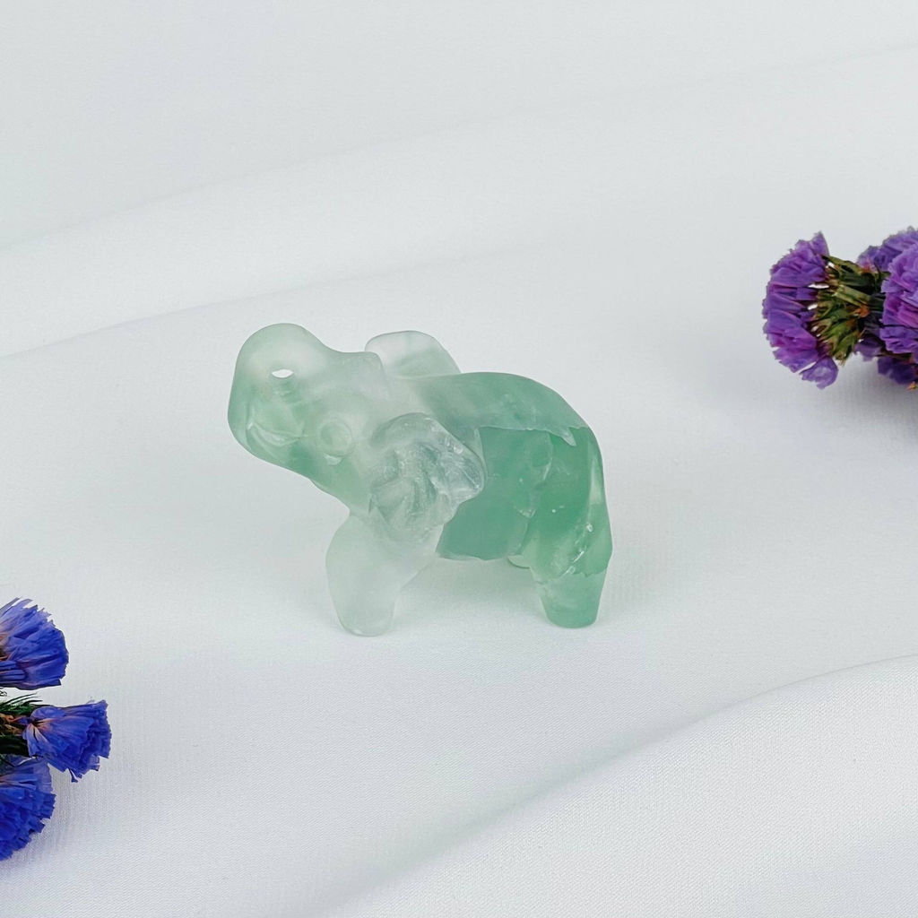 Фигурка Слон из Флюорита