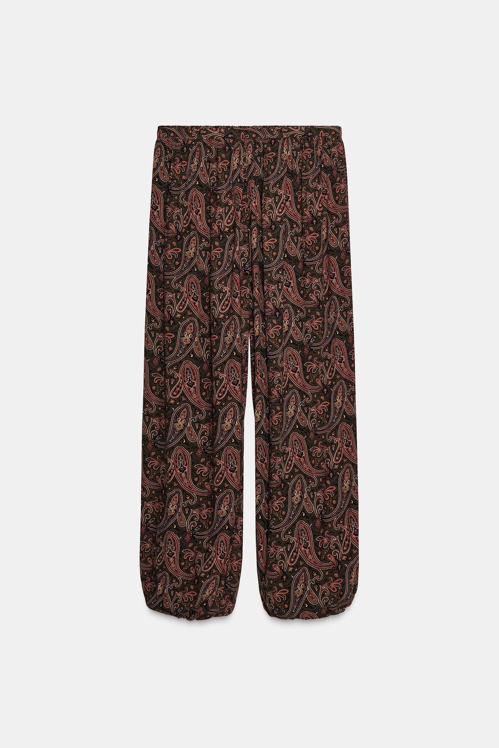 ZW COLLECTION PAISLEY TROUSERS - Zara фото 6