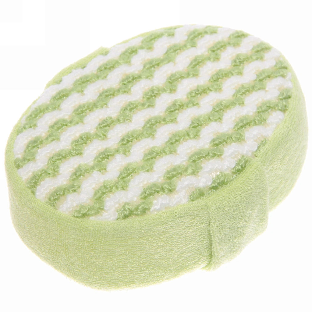 Цена за 3 шт. Мочалка для лица и тела "Ultramarine - Парадиз", мягкая, цвет микс, 15*10*5см (зип пакет и наклейка Ultramarine)