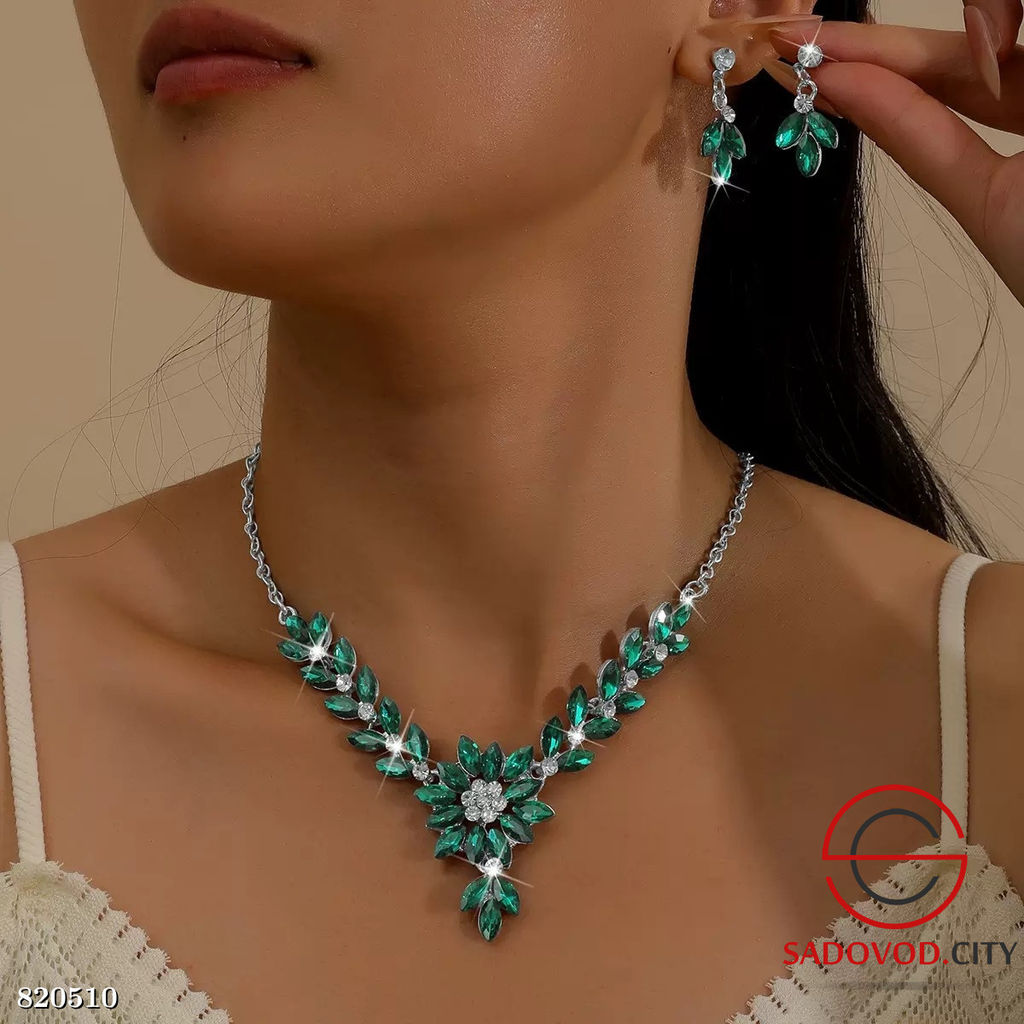 Комплект ожерелье и сережки - Bruno фото 5