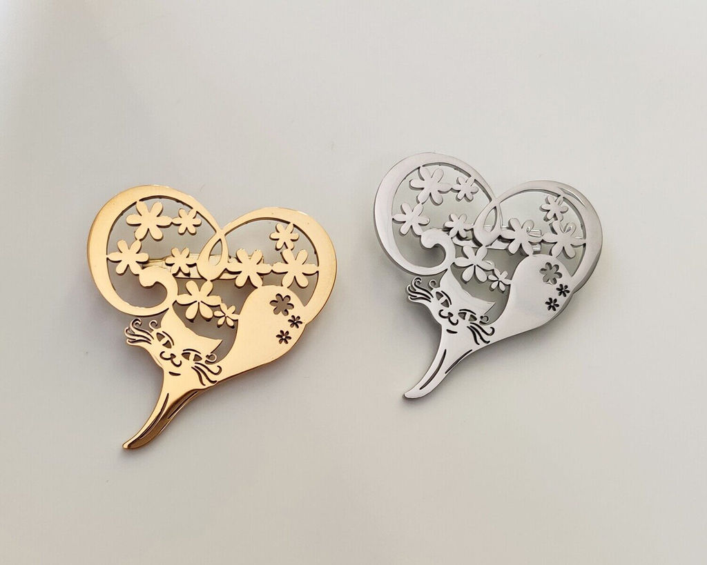 Брошь из стали - Vel vett фото 2