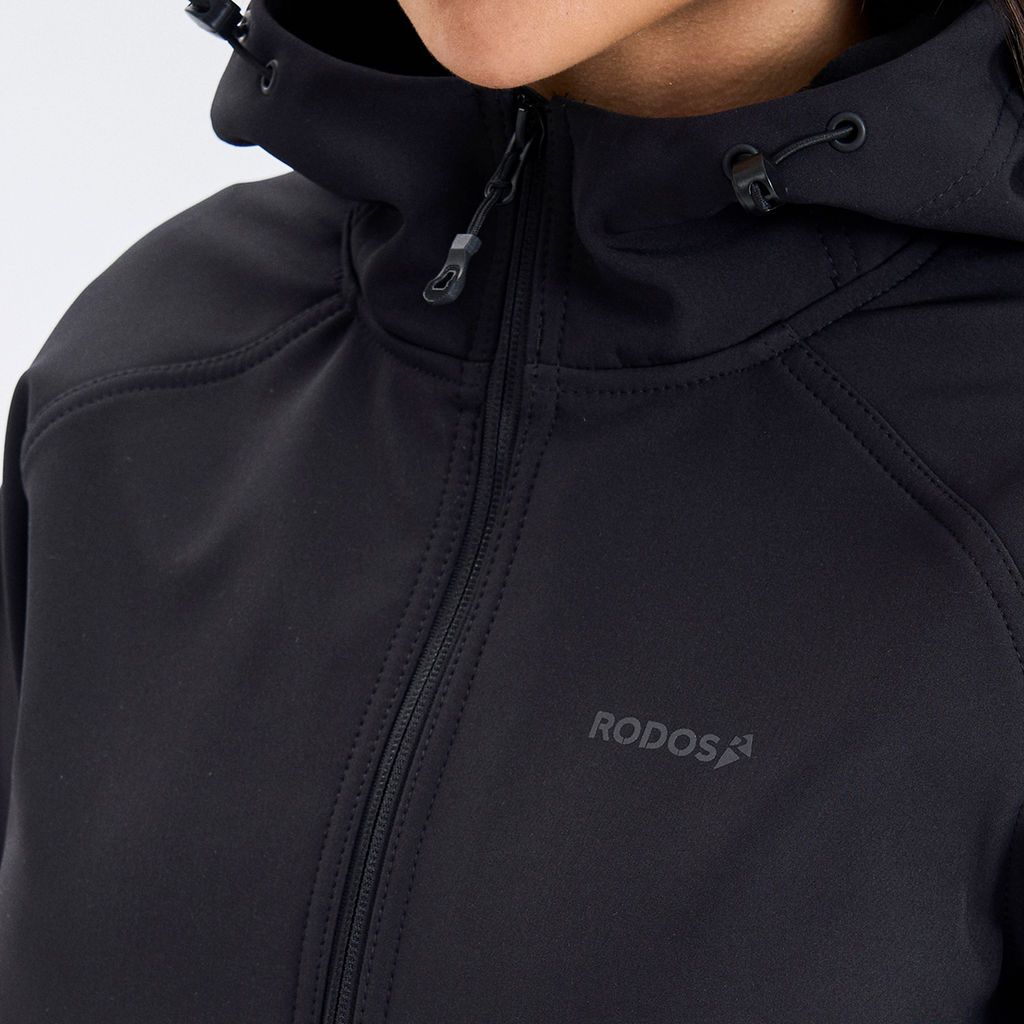 RODOS Ветровка softshell женская демисезон М-312 чёрный