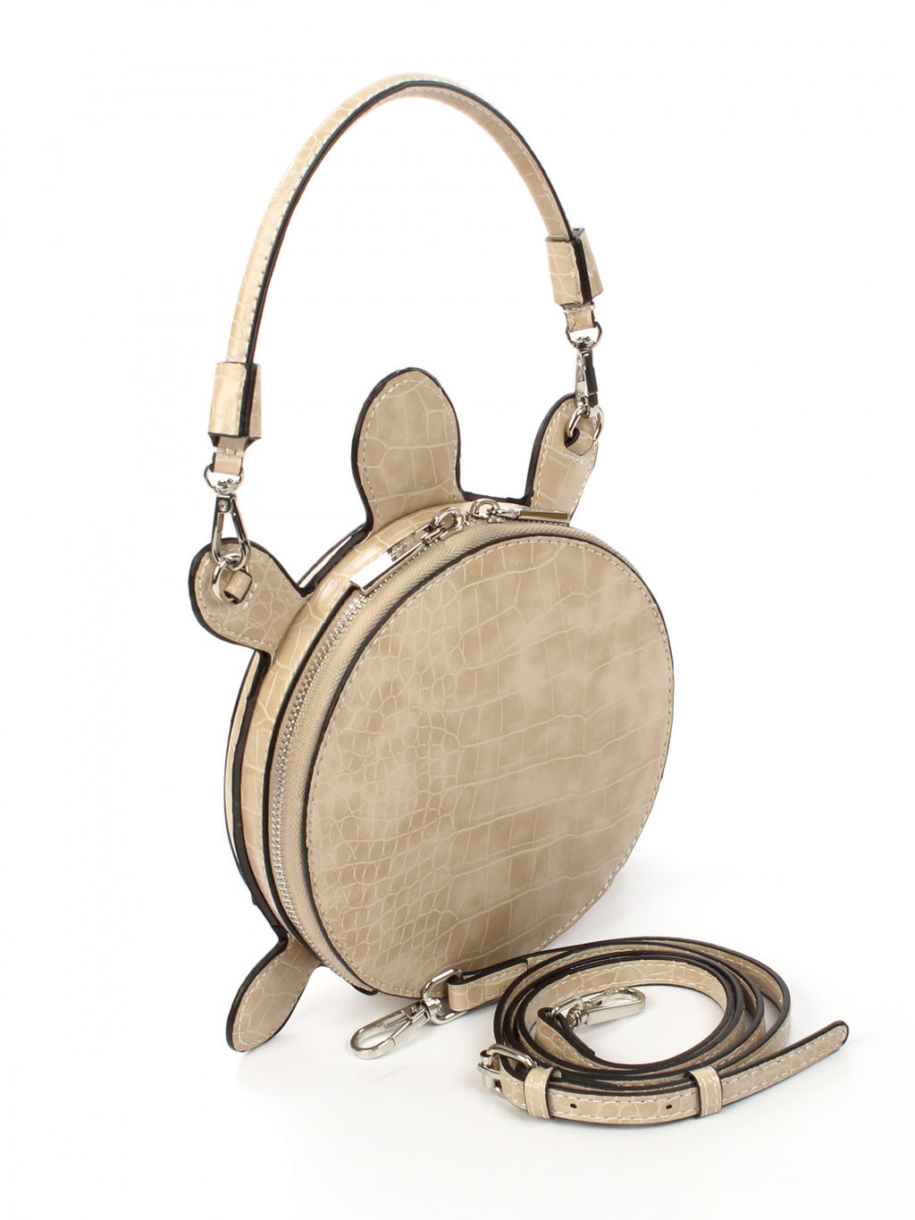 LACCOMA сумка ИГР2517-черепаха-белый эко кожа  фото 2